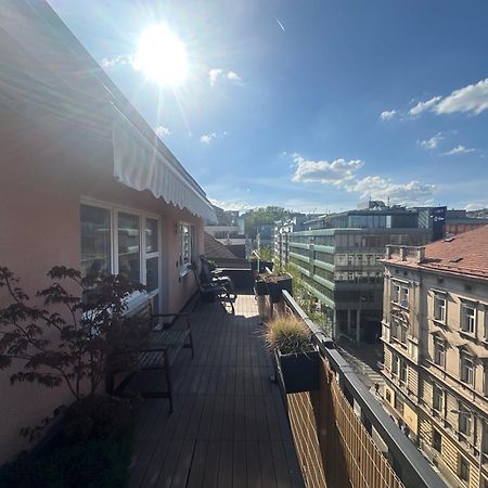 Andel Apartment With Terrace Prague Ngoại thất bức ảnh